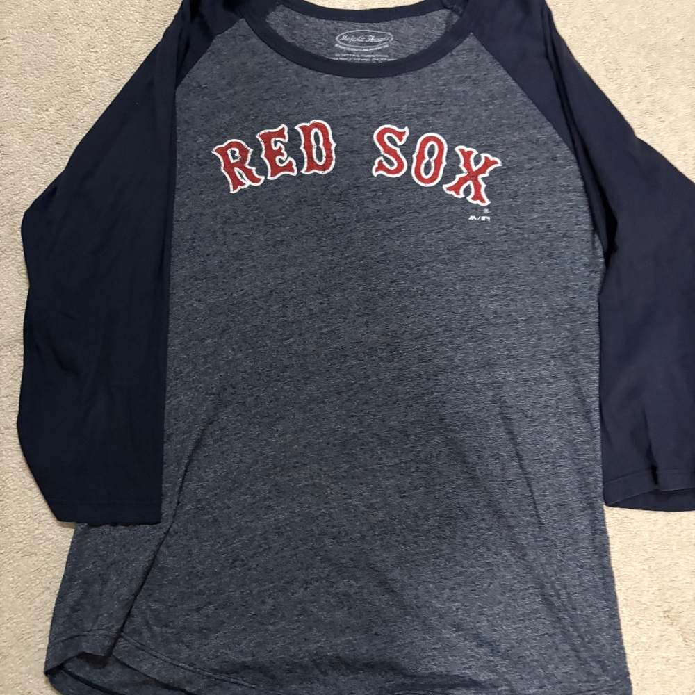 Women’s Majestic Threds David Ortiz Red Sox T-shirt xl